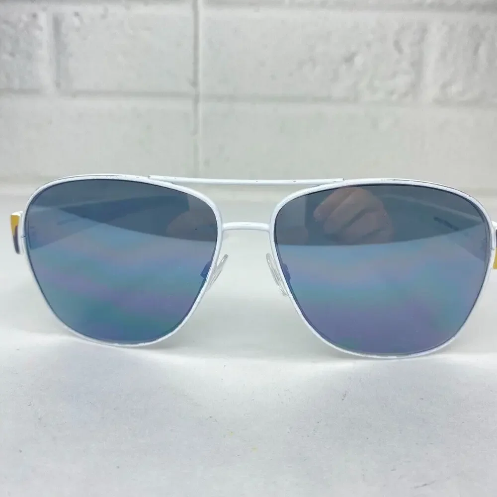 Exalt Cycle Rueda C1‎ Eyeglasses Frames White Square Vintage Rare 59-13 H1357